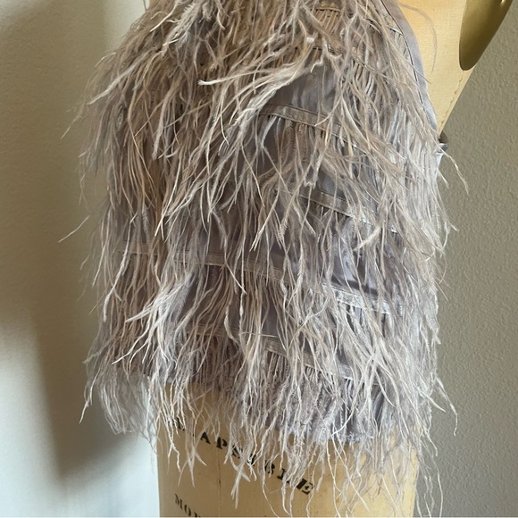 Lucy Paris- NWT SZ S Gray Light As A Feather Tank Top - Picture 5 of 7